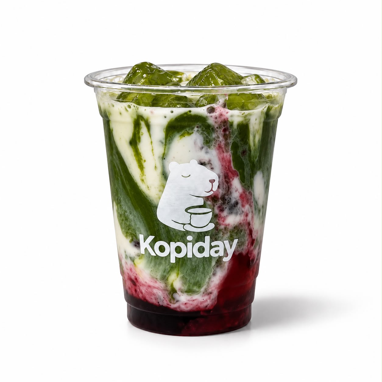 Strawberry Matcha Latte